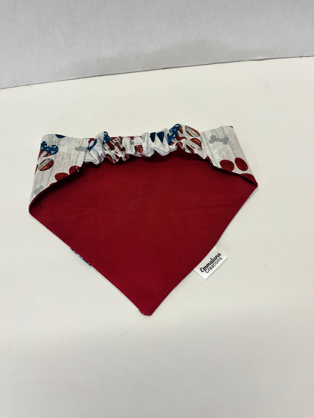 Patriotic Scrunchie Dog Bandana