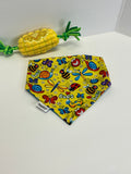 Cute Bugs Scrunchie Dog Bandana