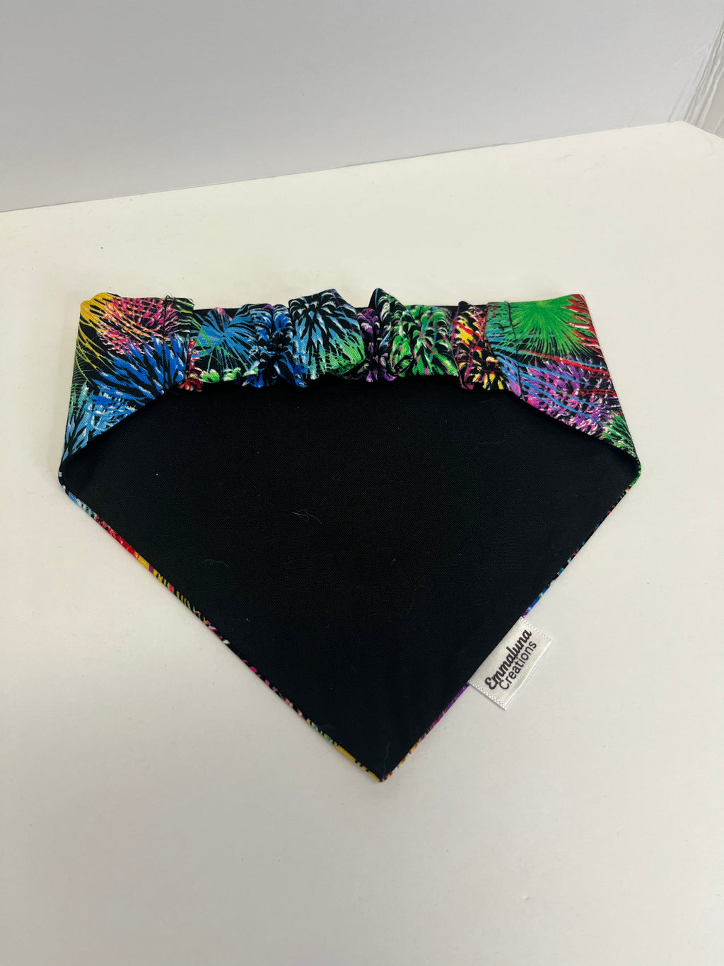Color Burst Scrunchie Dog Bandana