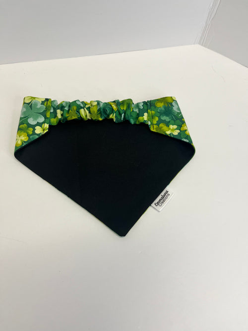 Clover Scrunchie Dog Bandana