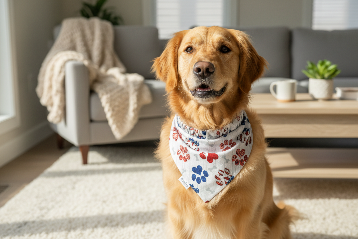 Scrunchie Dog Bandana Product Image